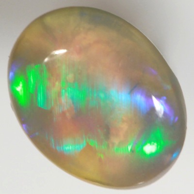 SOLID CRYSTAL OPAL Bright rollling flashes of green and turquoise